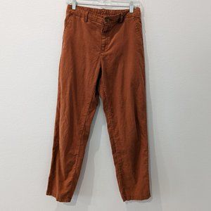 Uniqlo Linen Cotton Tapered Pants